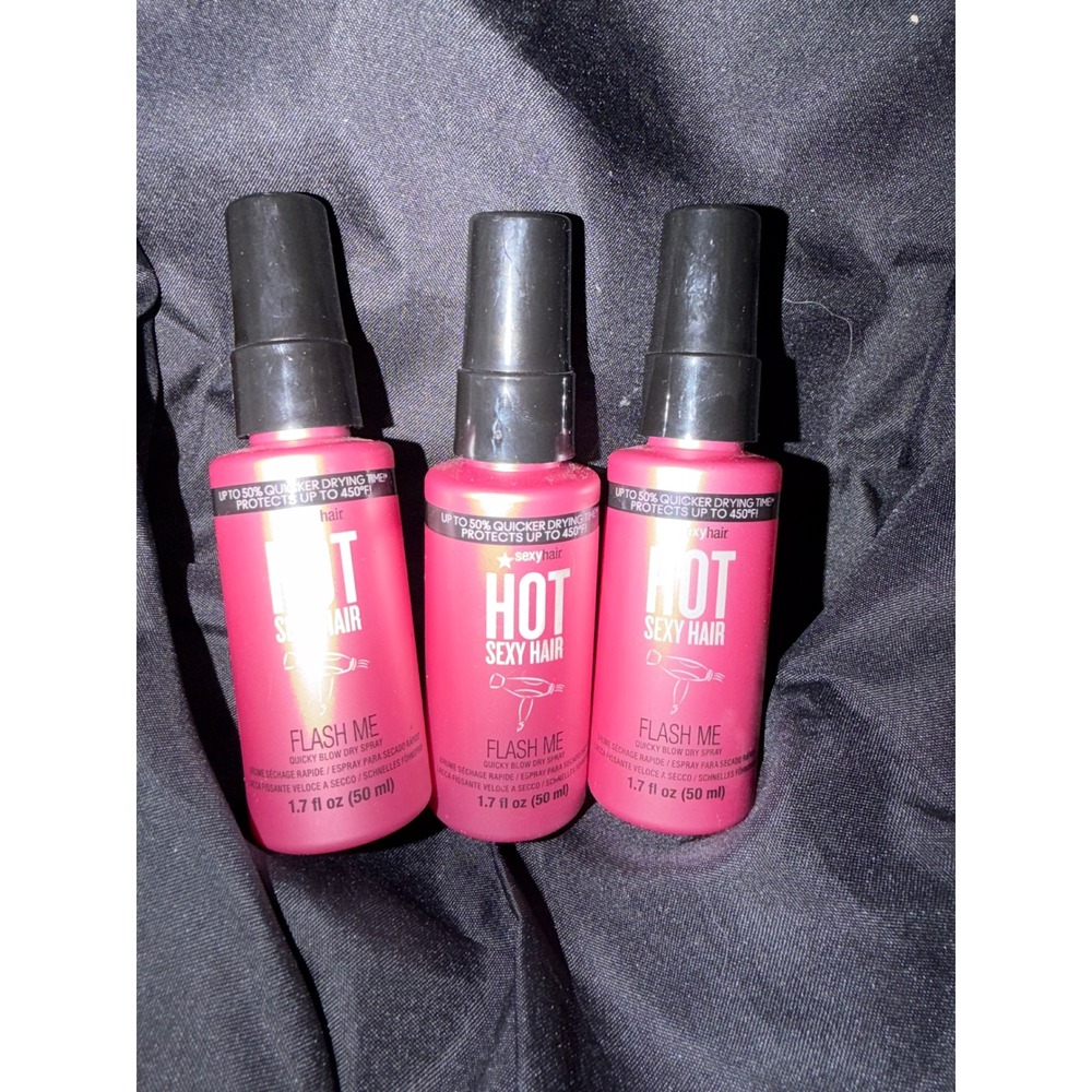 Sexy Hair Hot Sexy Hair Flash‎ Me Quick Blow Dry Spray Heat Protectant travel